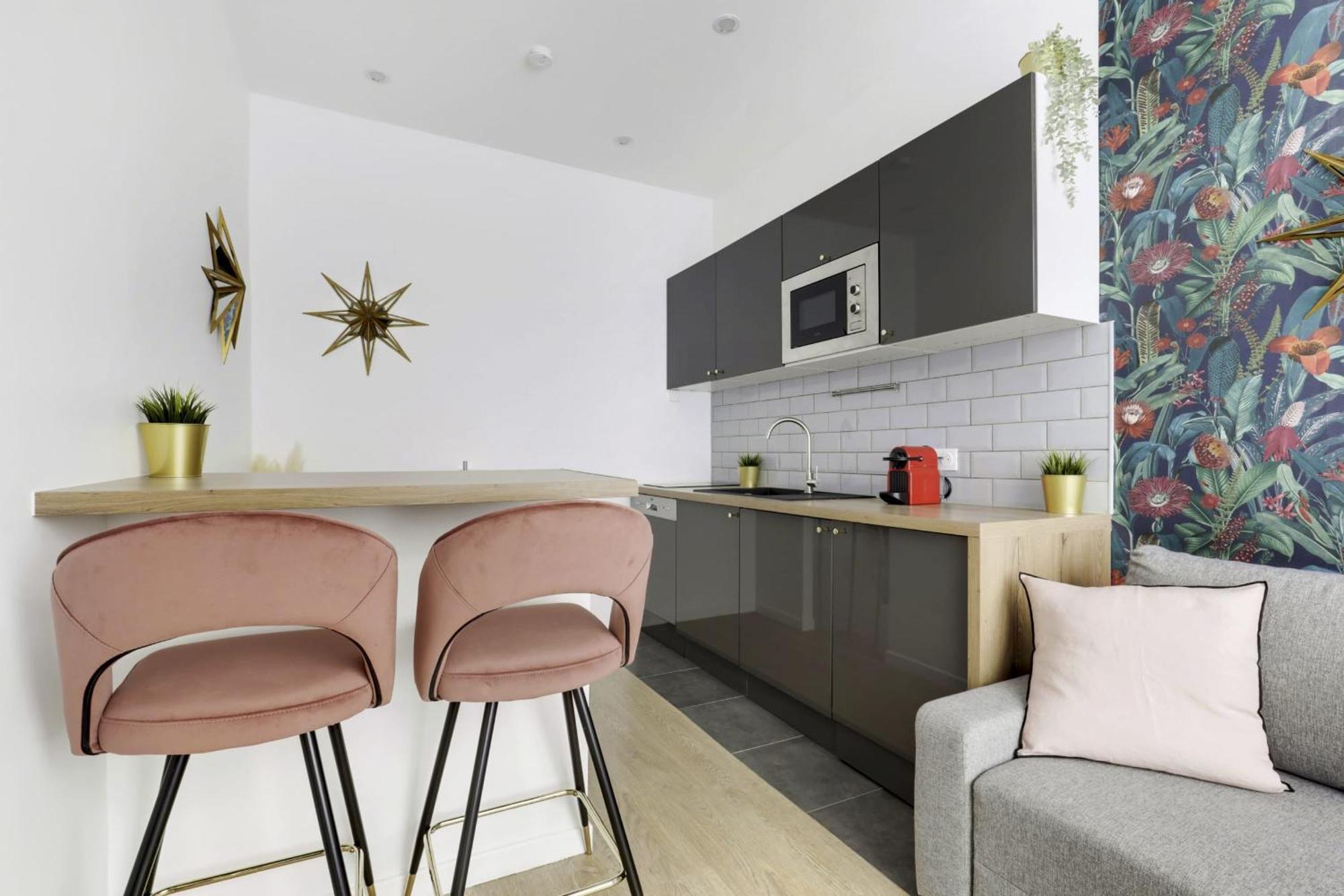 Nice Apartment Renovated And Bright Street Side Parigi Esterno foto